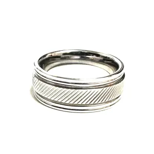 Triton (9mm) Tungsten Carbide Textured Band