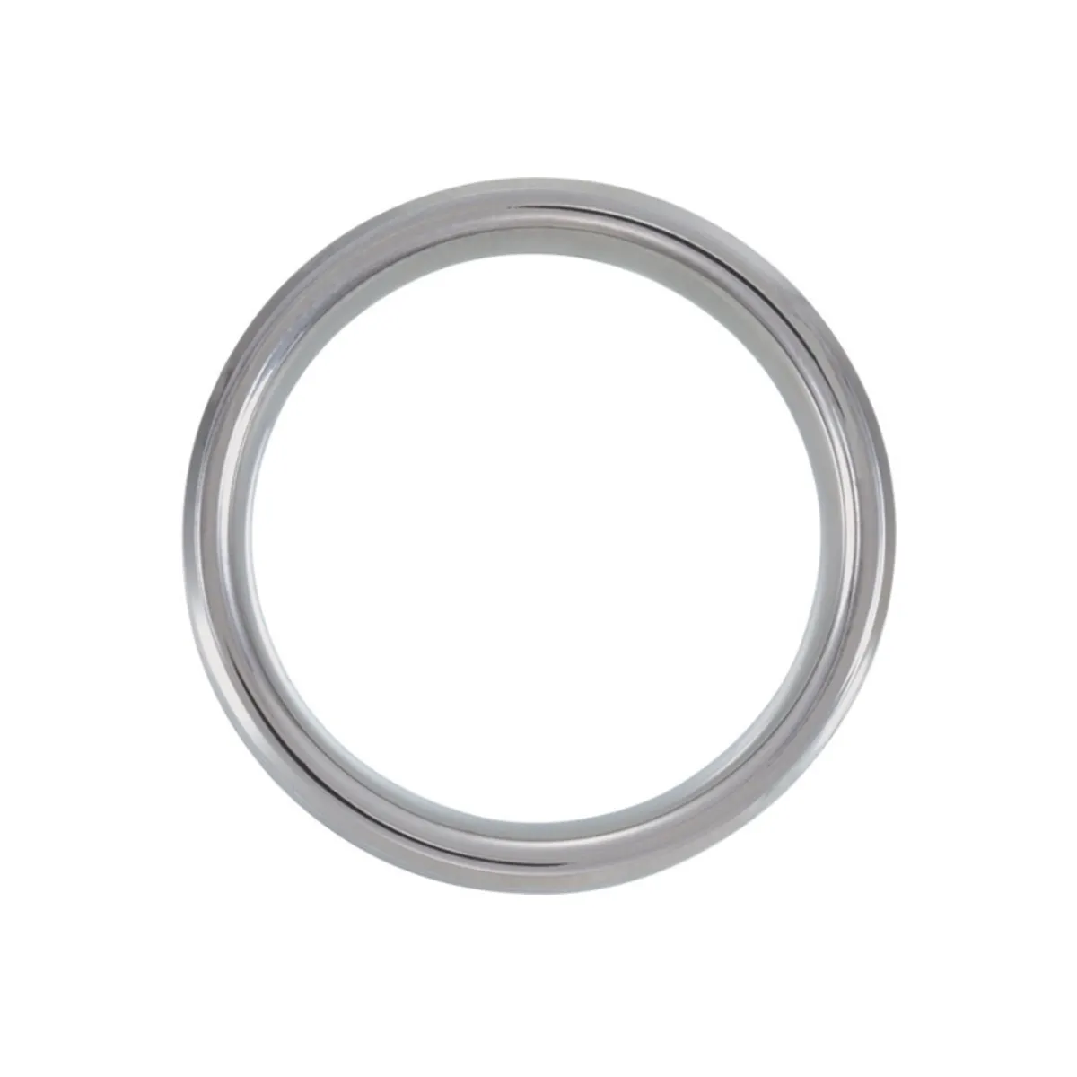 Tungsten Carbide (8mm) Imitation Meteorite and Wood Inlay Band