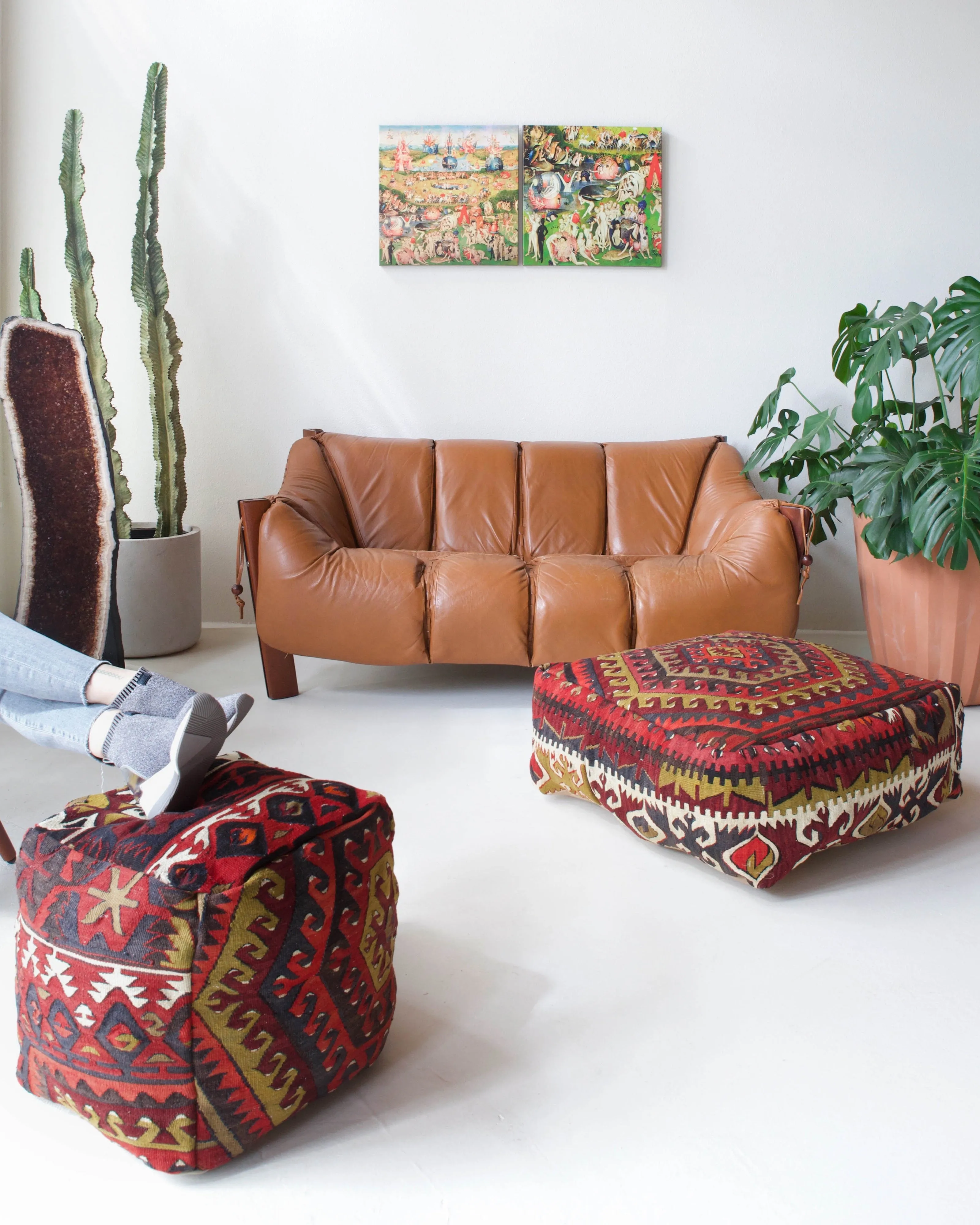 Turkish Kilim Floor Cushion