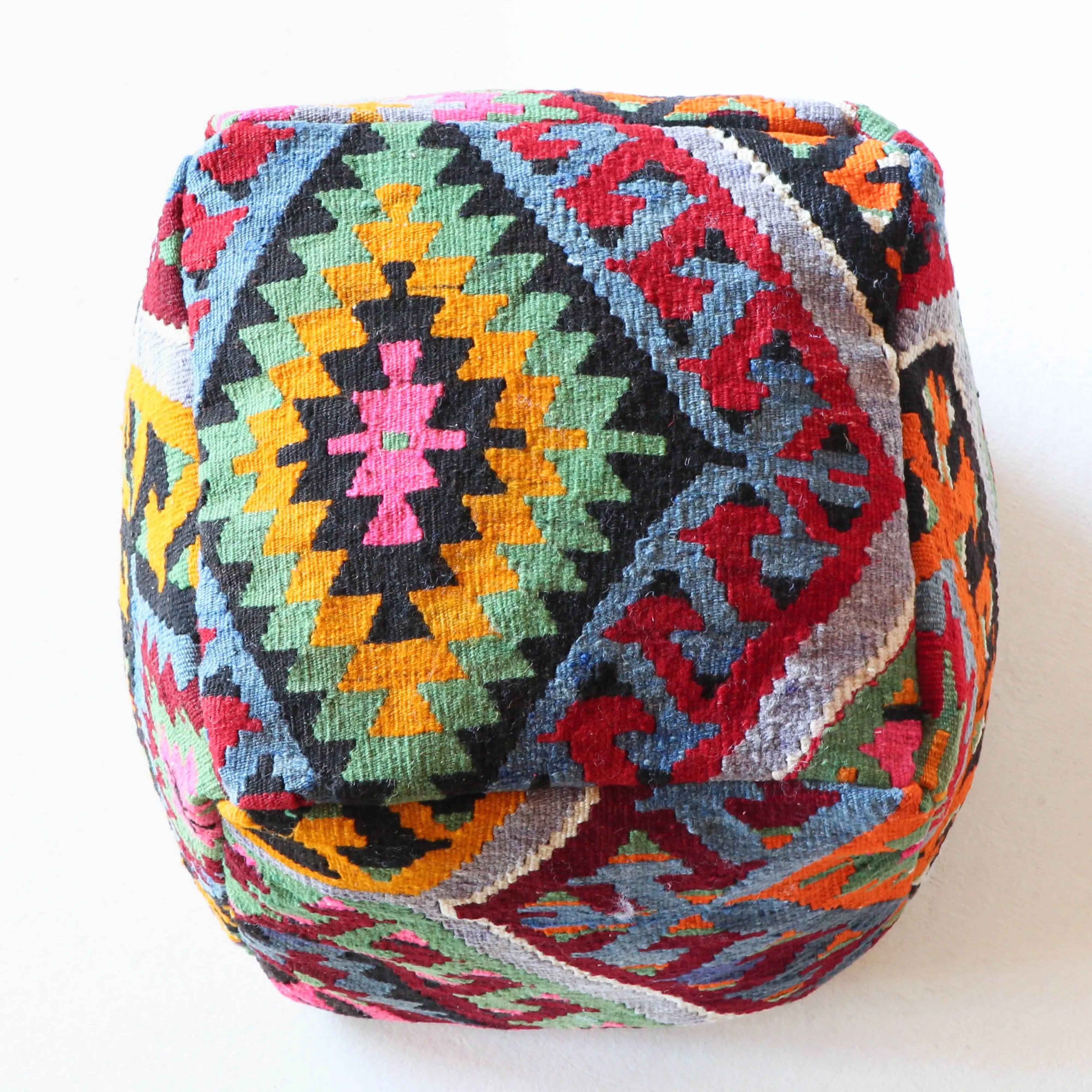 Turkish Kilim Floor Cushion