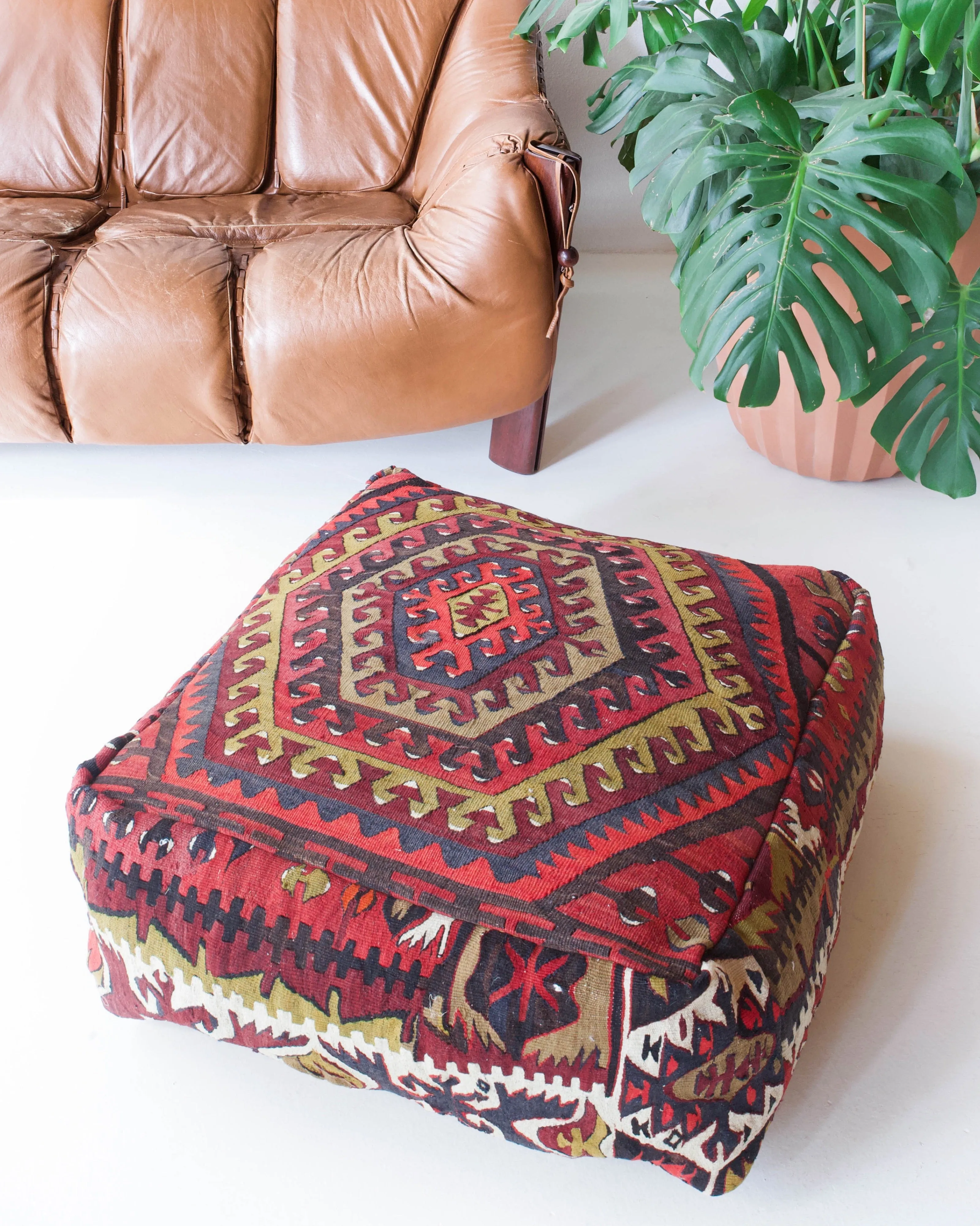 Turkish Kilim Floor Cushion