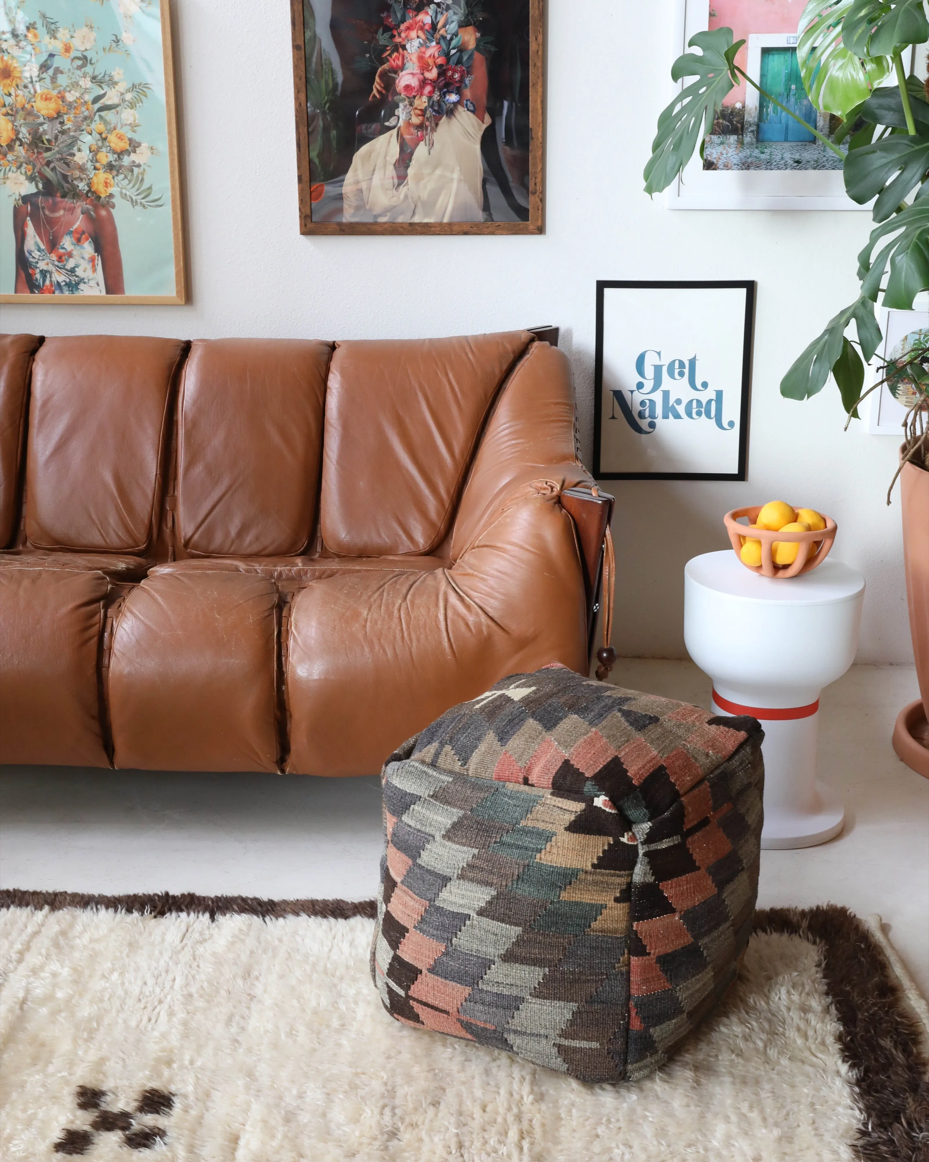 Turkish Kilim Floor Cushion