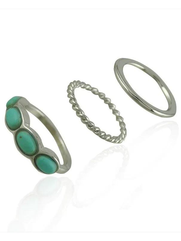 Turquoise Ring Vintage Turquoise Ring Print Turquoise Ring