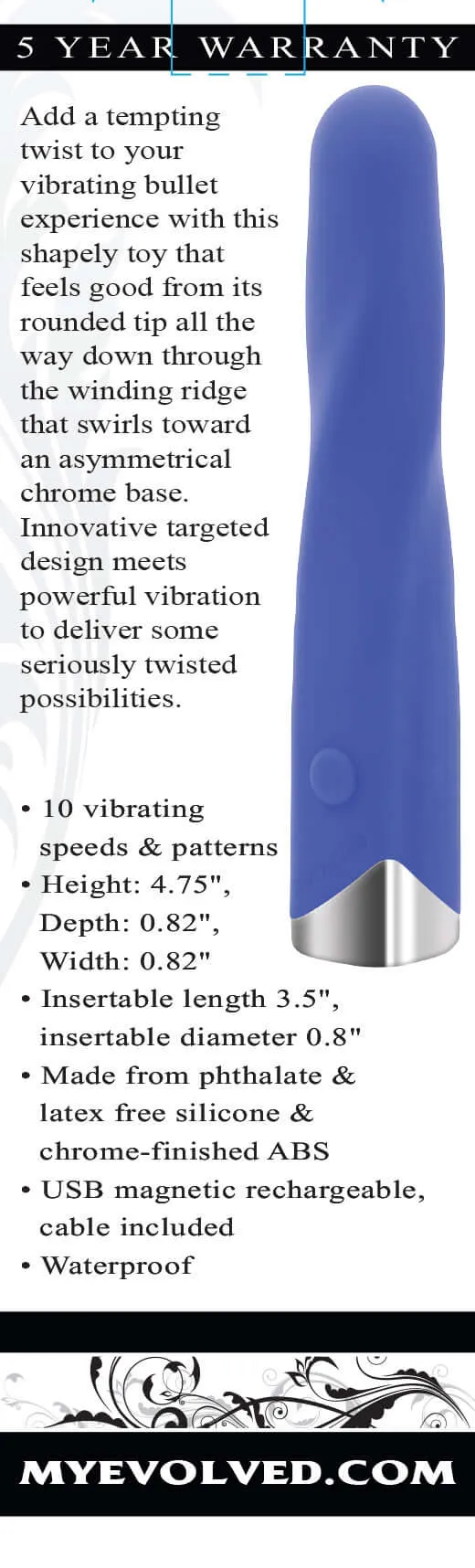 Twisted Temptation Massager - Purple