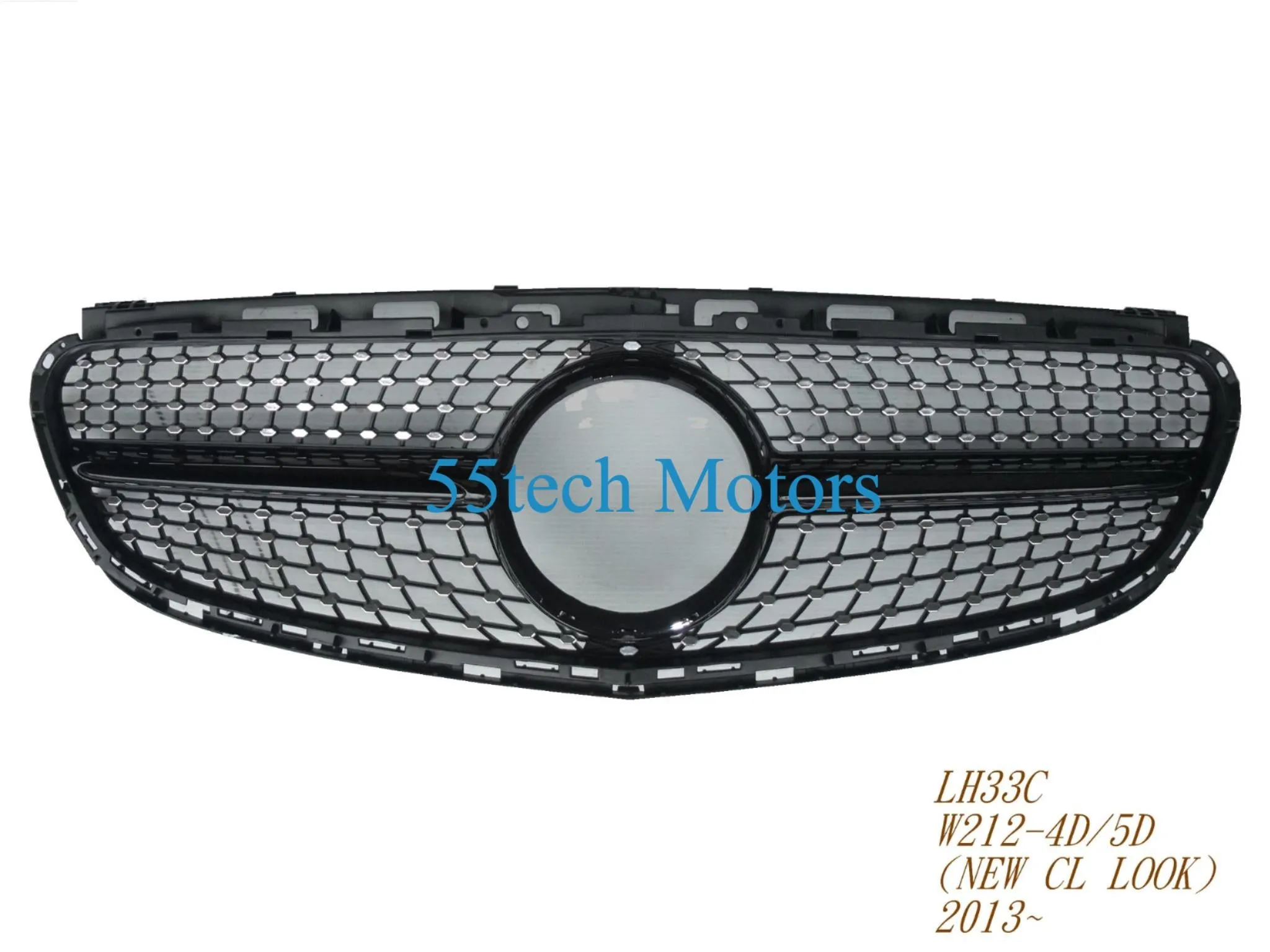 W212 1 FIN DIAMOND GRILLE FOR E550 E350 2014 2015