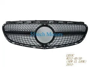 W212 1 FIN DIAMOND GRILLE FOR E550 E350 2014 2015