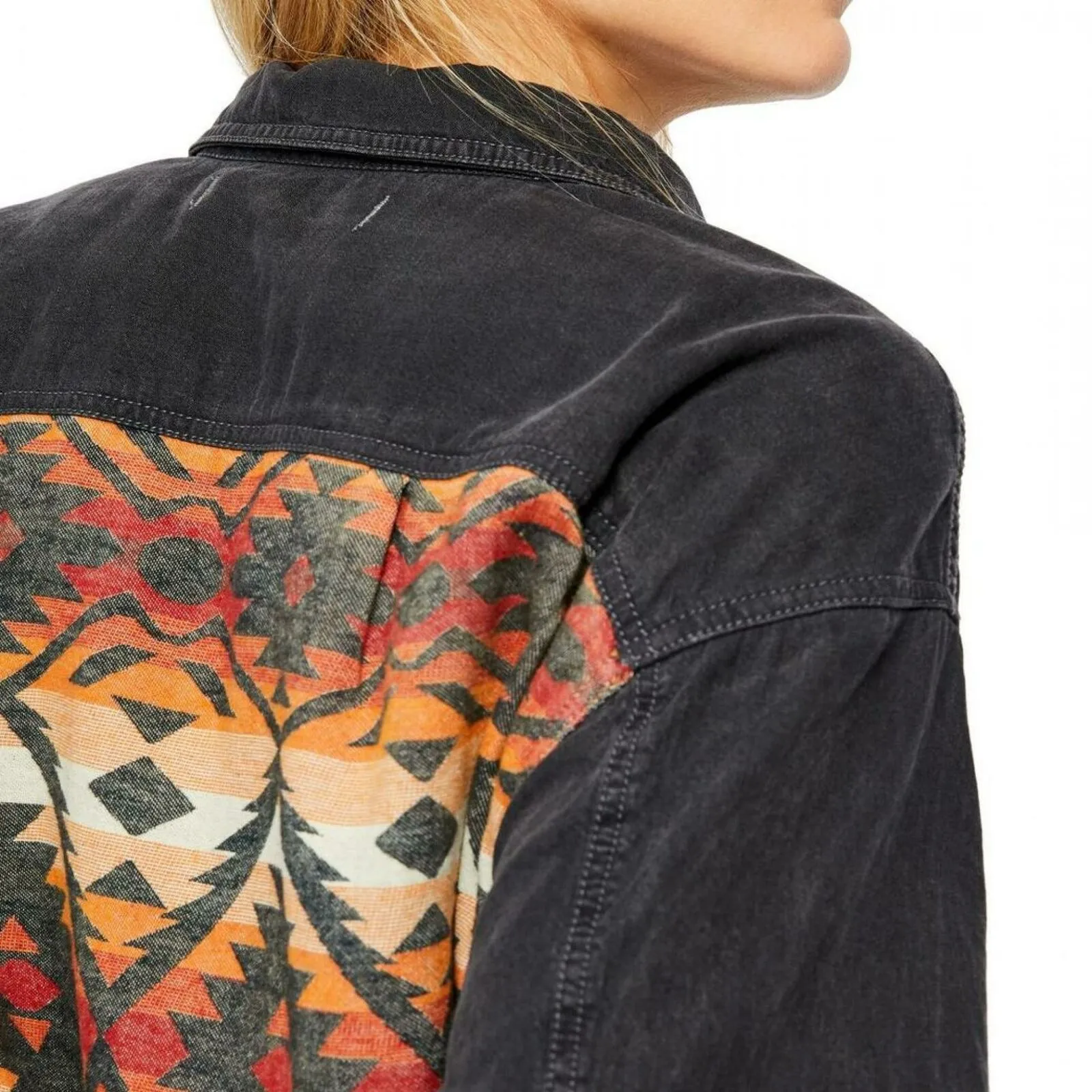 We The Free Women's Echo Rock Denim Chambray Shirt