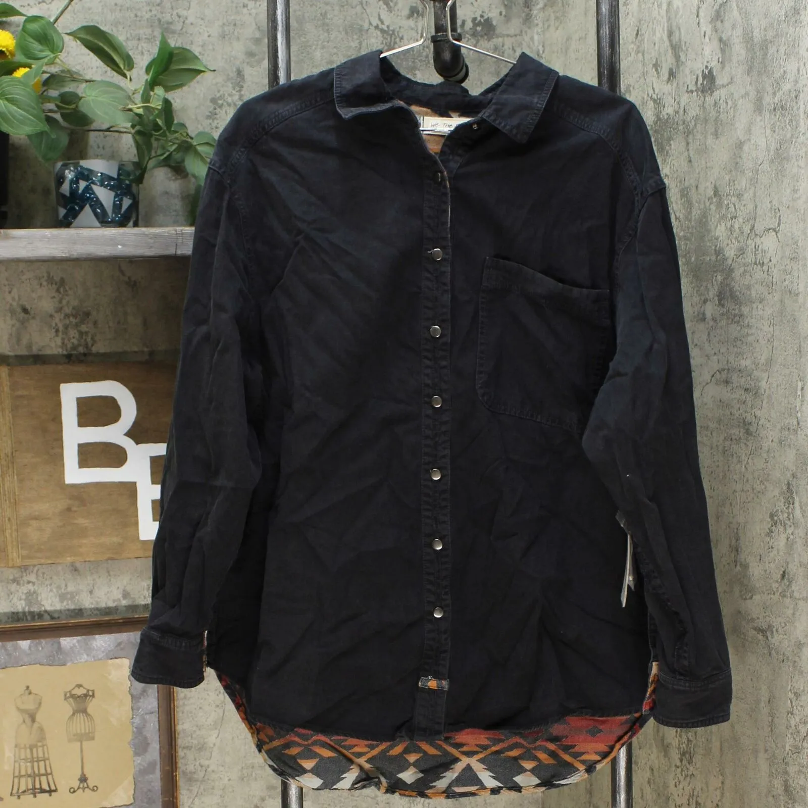 We The Free Women's Echo Rock Denim Chambray Shirt