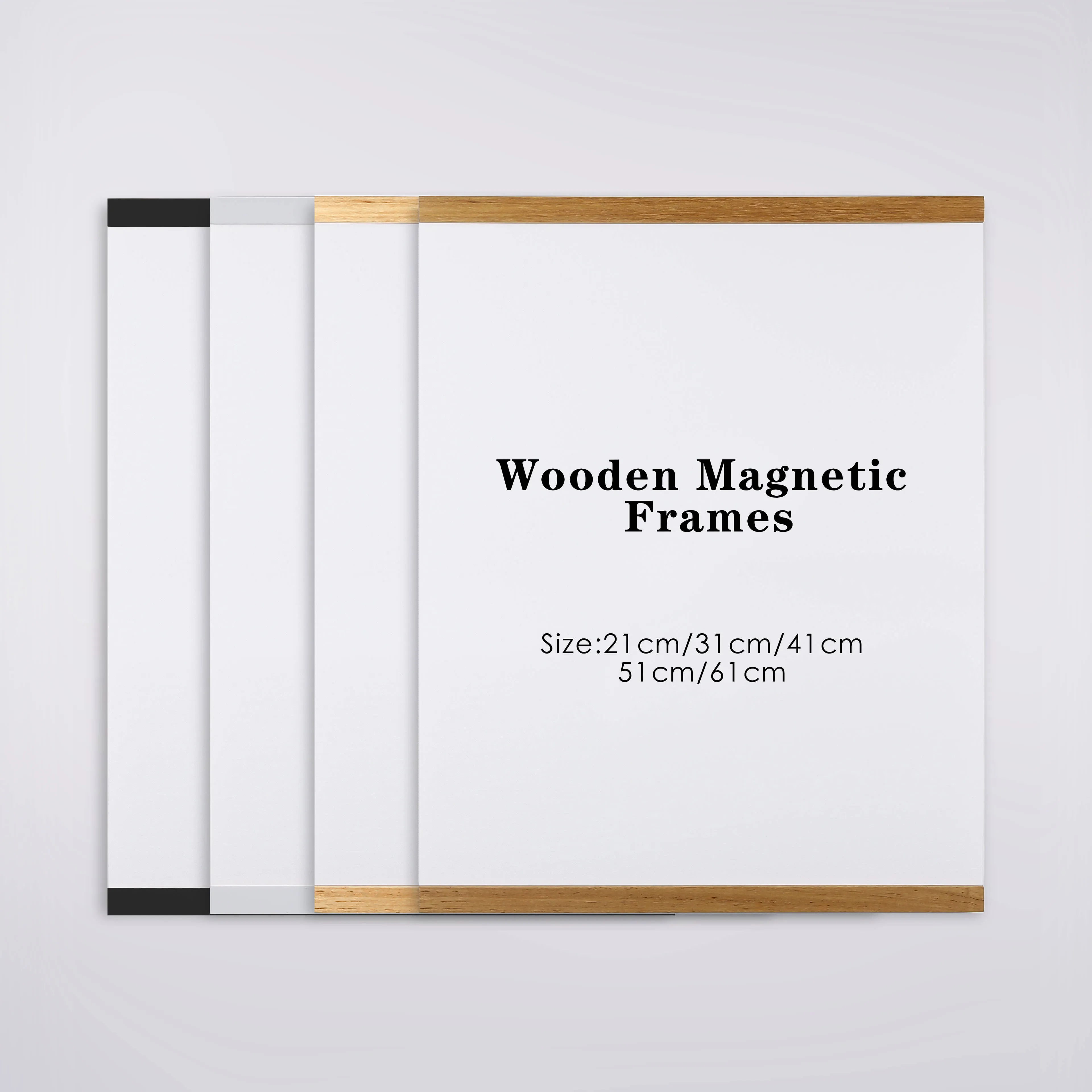 White Magnetic Frame