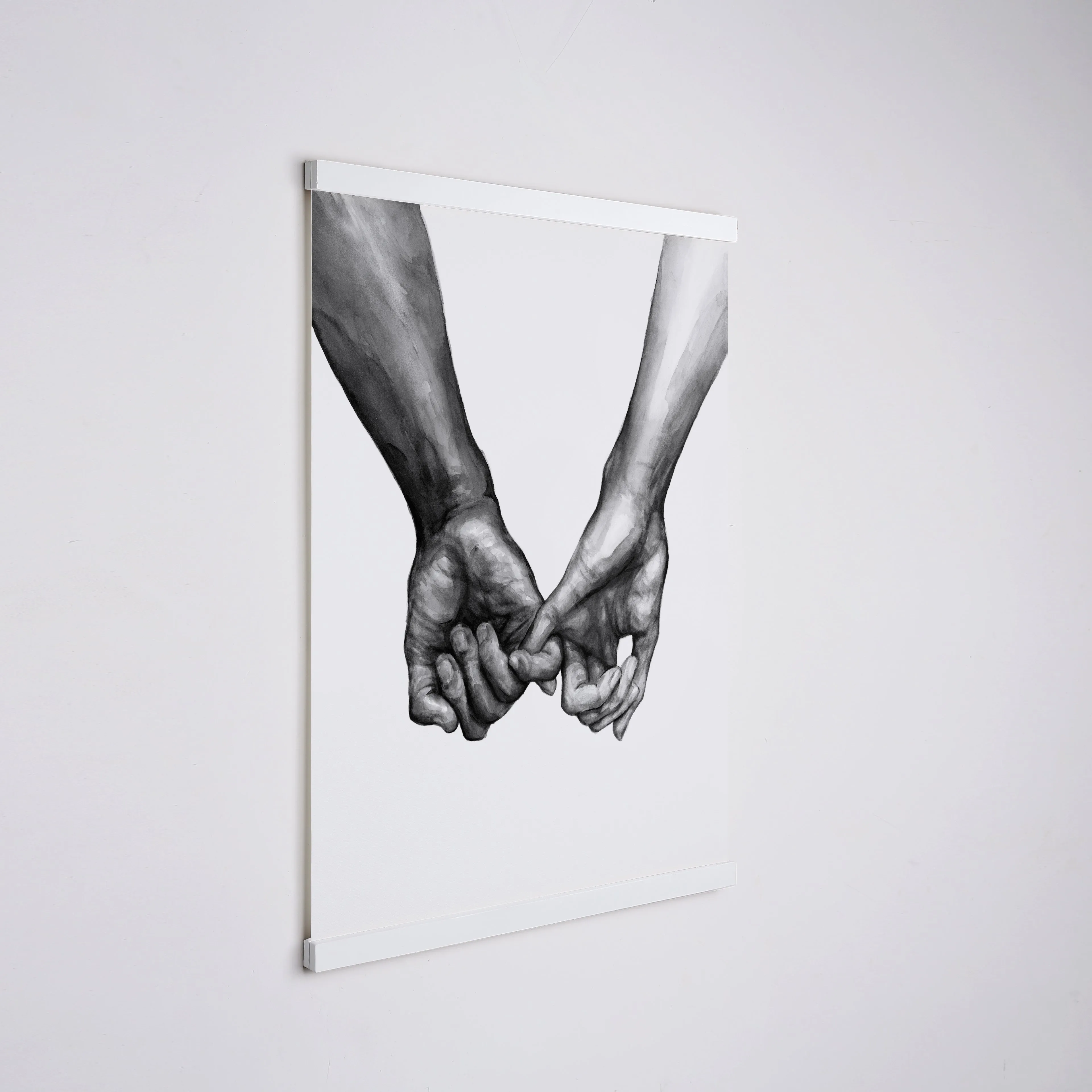 White Magnetic Frame