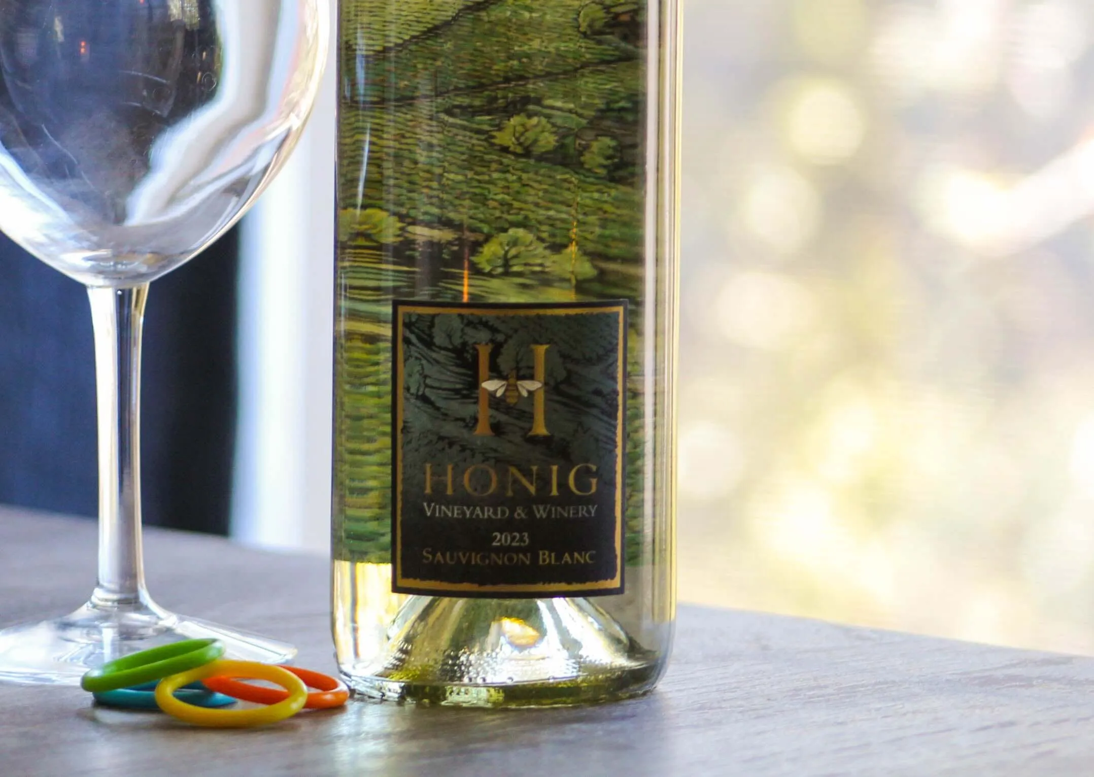 WINO Multicolor Wine Drip Rings