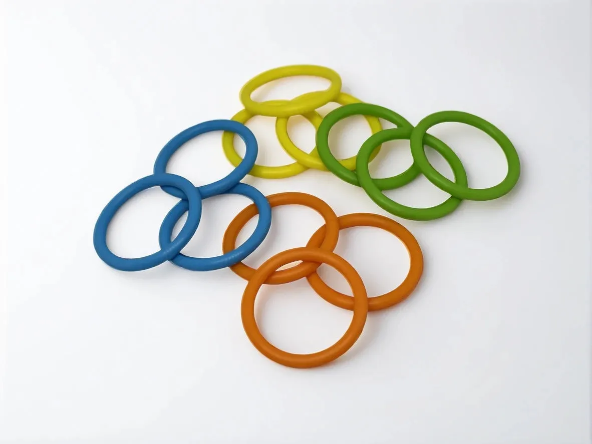 WINO Multicolor Wine Drip Rings