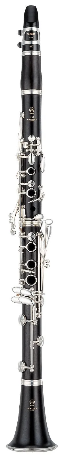 Yamaha YCL-450M Duet  Intermediate B♭ Clarinet - Grenadilla Body Silver-Plated Keys & Ligature