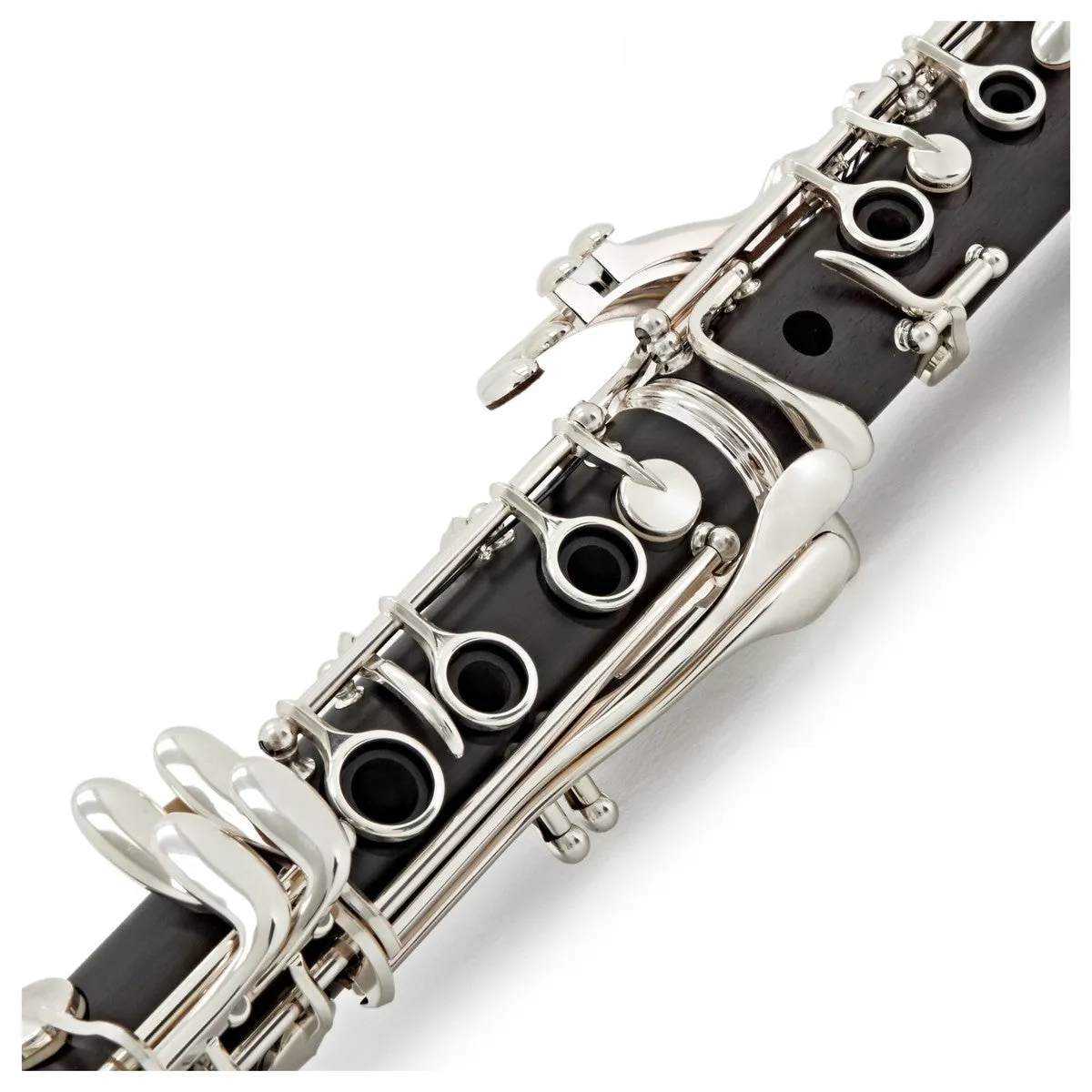 Yamaha YCL-450M Duet  Intermediate B♭ Clarinet - Grenadilla Body Silver-Plated Keys & Ligature