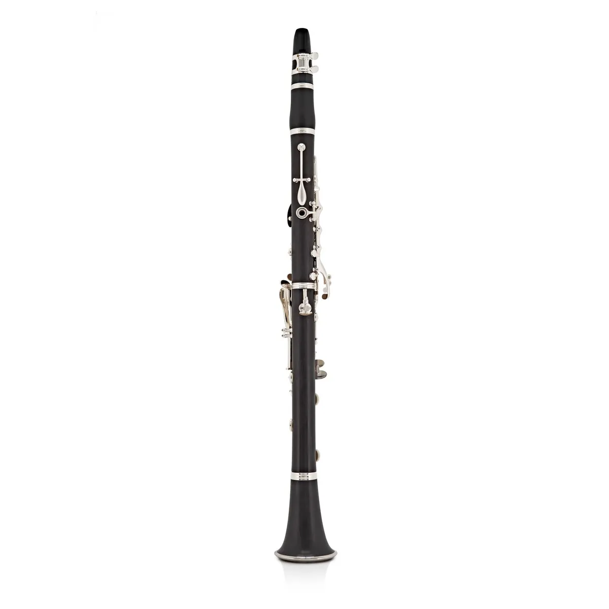 Yamaha YCL-450M Duet  Intermediate B♭ Clarinet - Grenadilla Body Silver-Plated Keys & Ligature