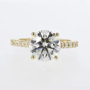 Yellow Gold Diamond Engagement Ring