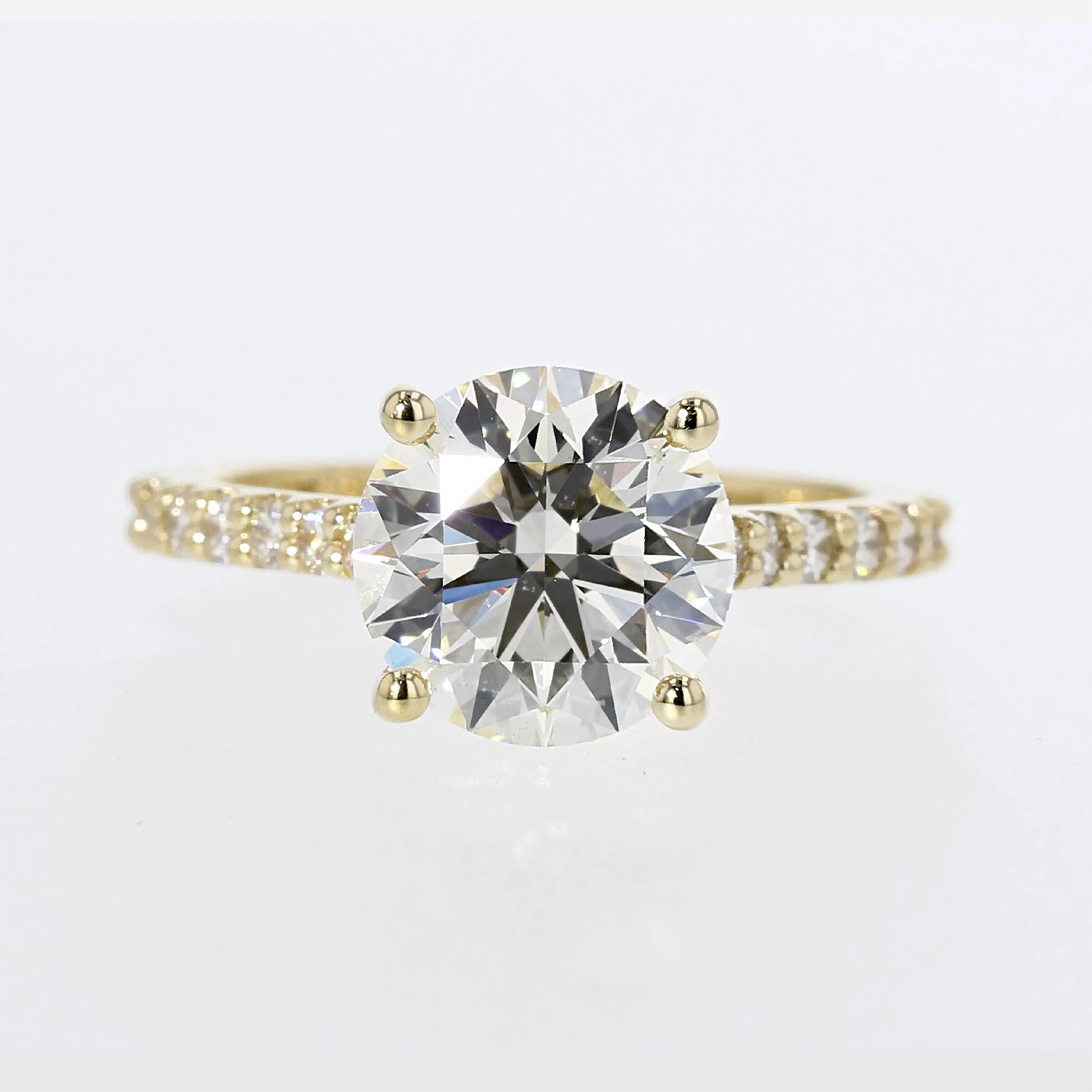 Yellow Gold Diamond Engagement Ring