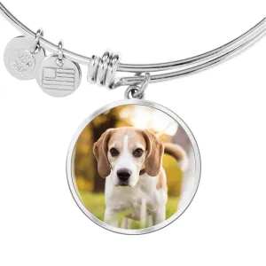 Your DOGS photo on this luxury bangle