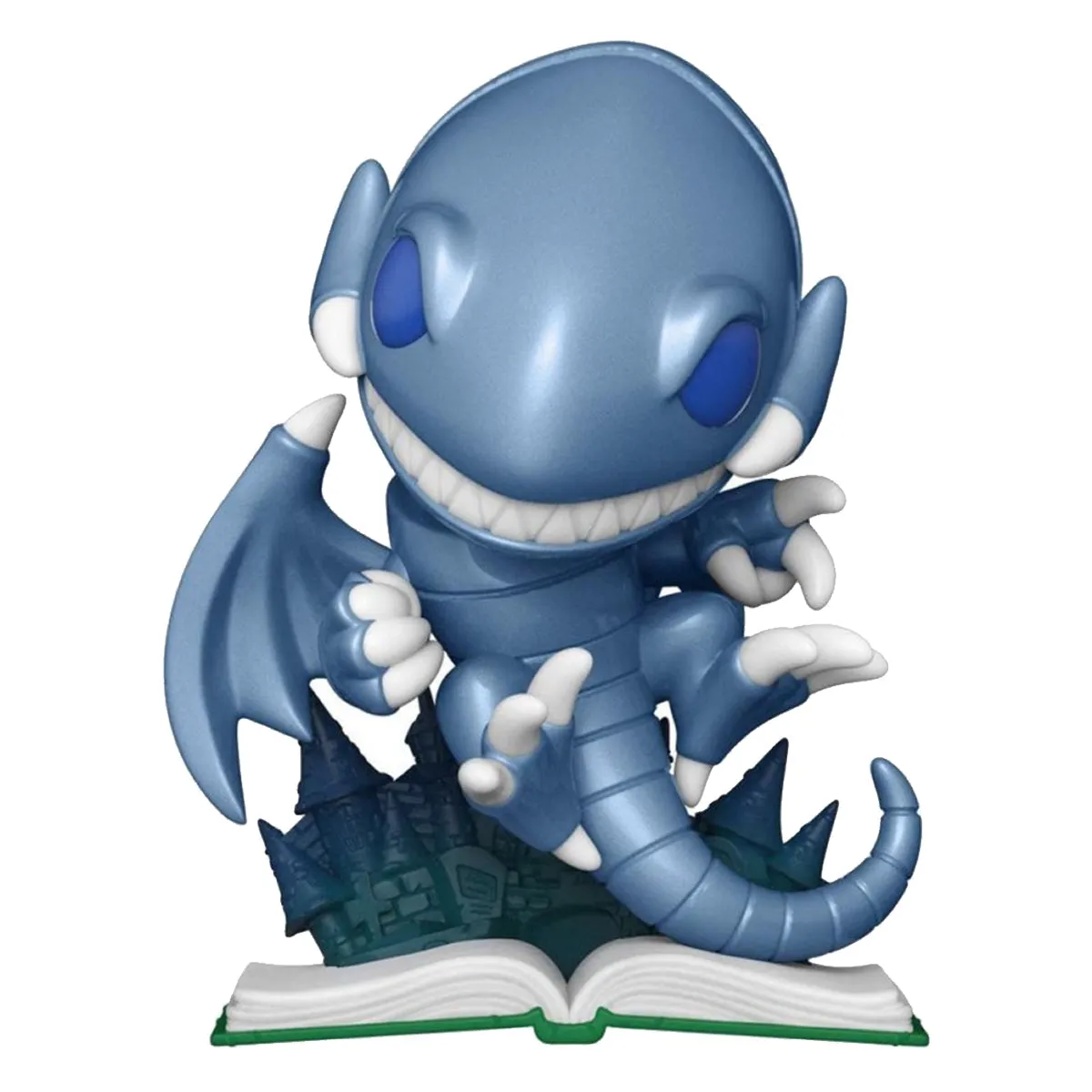 YuGiOh Blue Eyes Toon Dragon Metallic Pop Vinyl